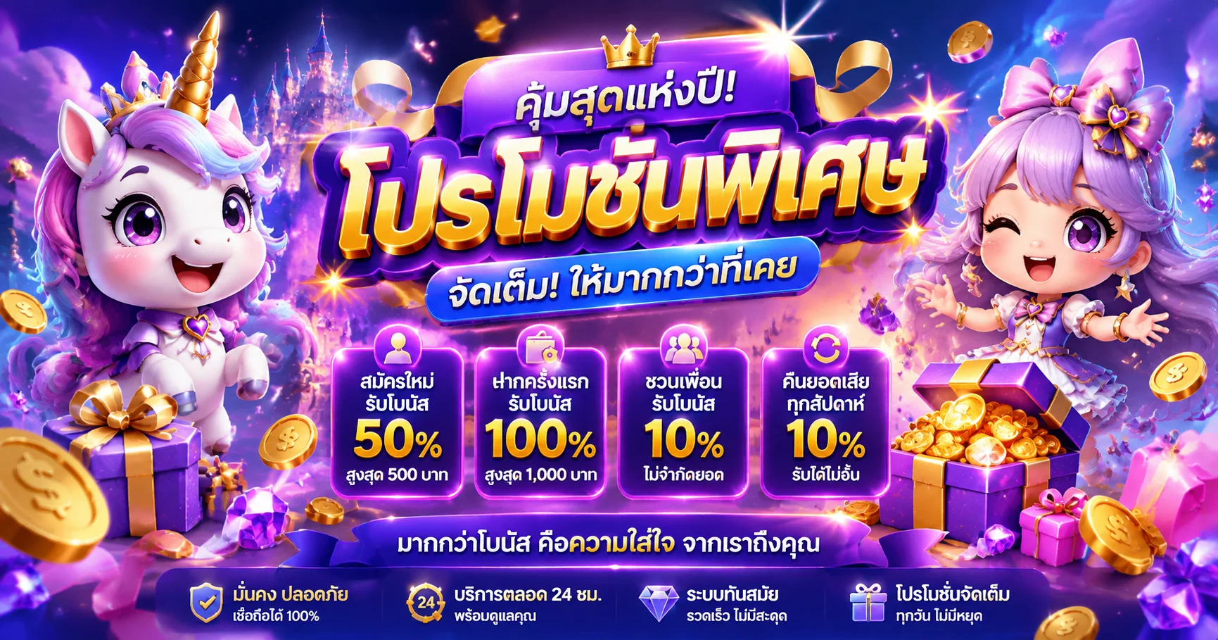 โปรโมชั่น Slotyim โบนัสสมาชิกใหม่ Syrich
